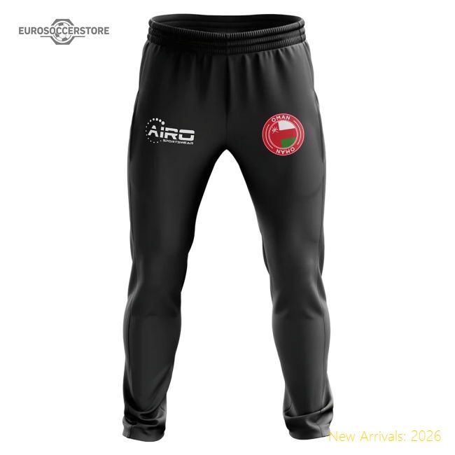 Top-grade Oman Concept Football Training Pants (black) - Supporter Edition