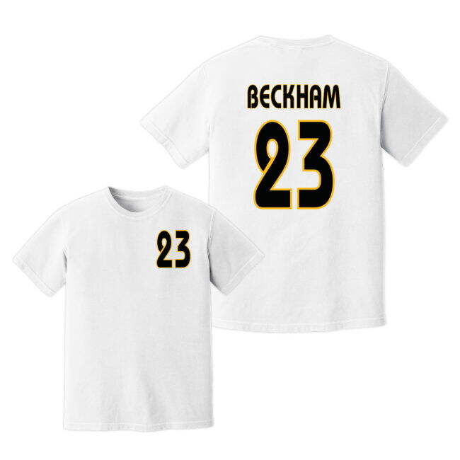 David Beckham Real Madrid Hero Tee Jersey - Game - Soccer- EliteGrade