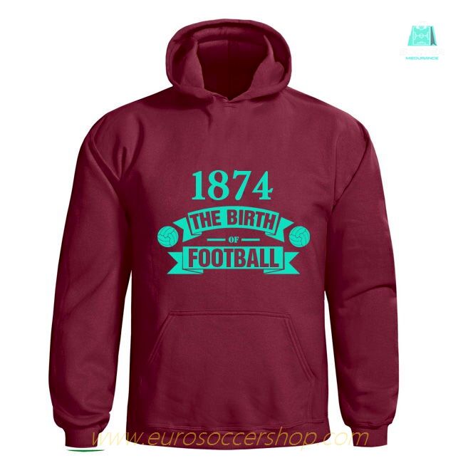 Aston Villa Birth Of Football Hoody (claret)