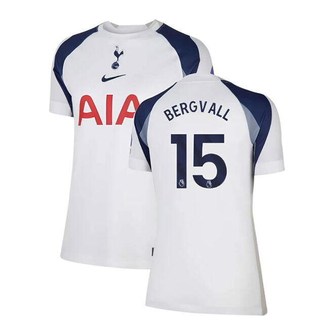 Tottenham 2025-20 Home Football Kit Bergvall 15 L M Women S