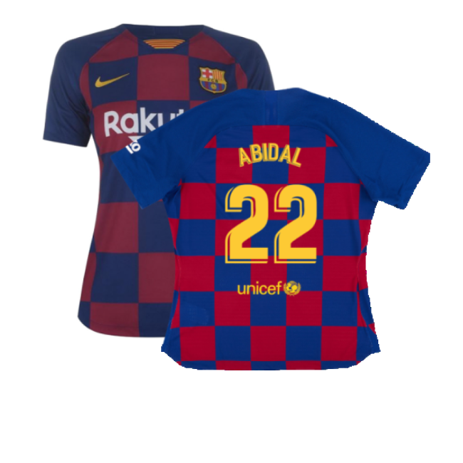 Barcelona Home Trendy Football Shirt - Womens (Vaporkit)