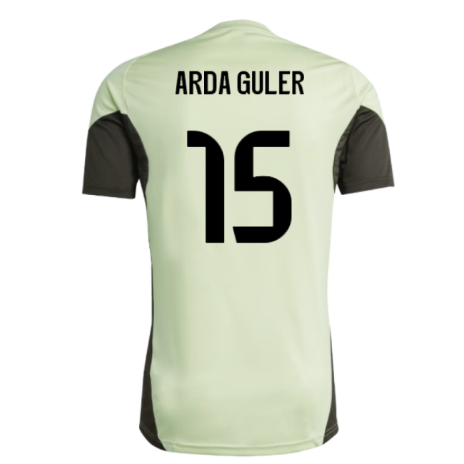 2025-2026 Real Madrid Training Jersey (almost Lime) (arda Guler 15)