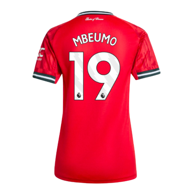 2025-20 Man Utd Official Home Football Kit Mbeumo #19 M Women S