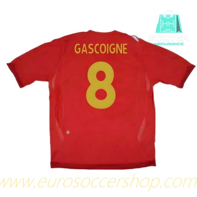 England Away Shirt International (GASCOIGNE 8)