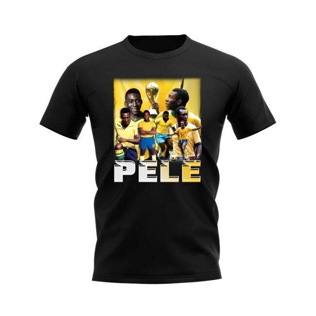 Authentic Pele Bootleg T-Shirt (Black) Championship Professional