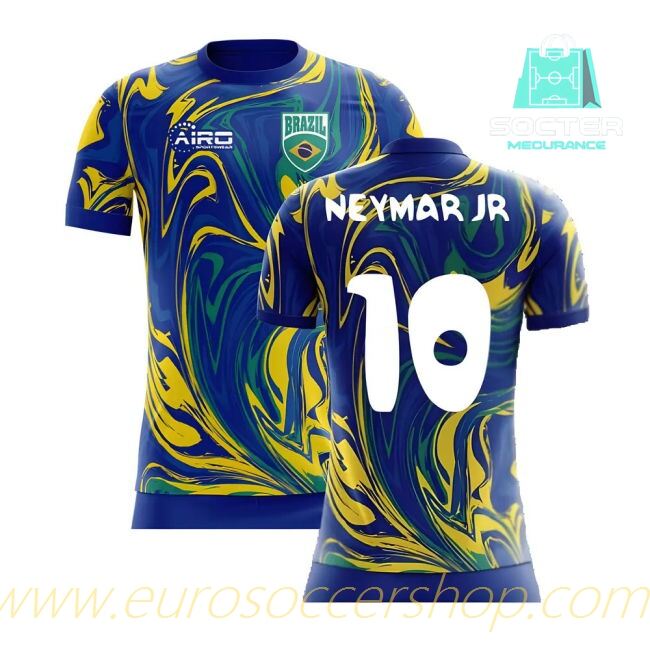 2025/26 Campaign Brazil NT Away Shirt Premium Concept (Neymar Jr 10)