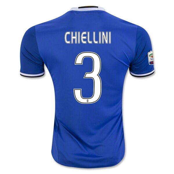 Juventus Away 201617 CHIELLINI 3 Soccer Jersey Shirt - Official