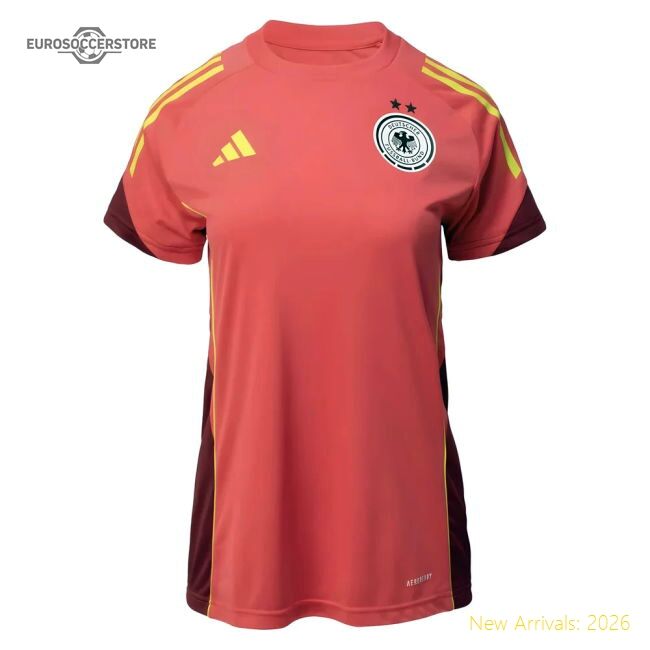 Genuine Germany 2025-2026 Home Short Sleeve Shirt Slim Ventilation