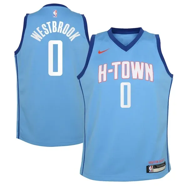 Russell Westbrook HOU Swingman Jersey - superior NBA - Blue training