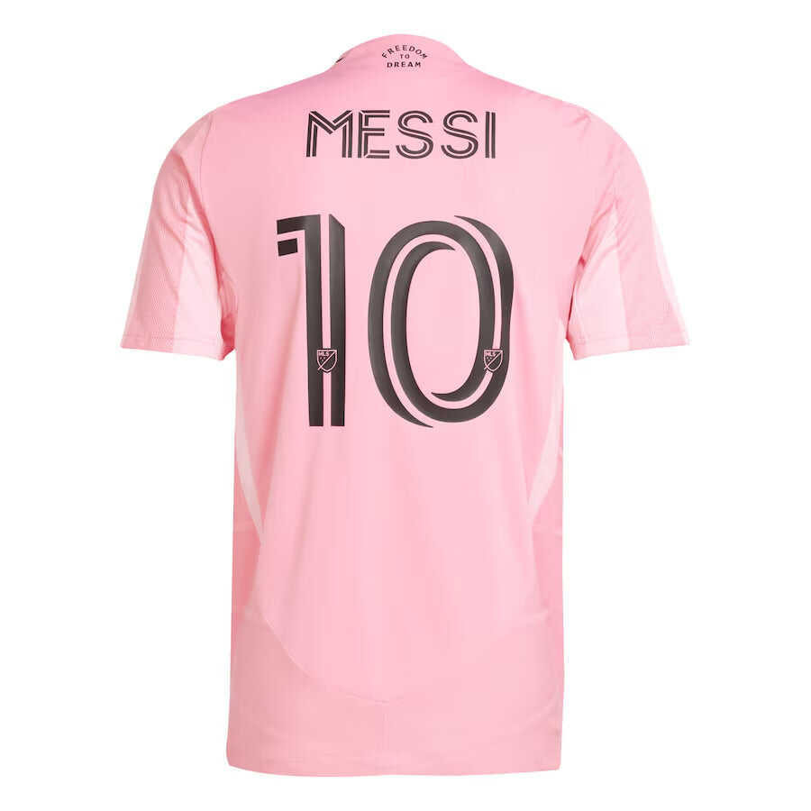 Player Version Messi #10 Inter Miami CF Home Soccer Jersey 2025Authent