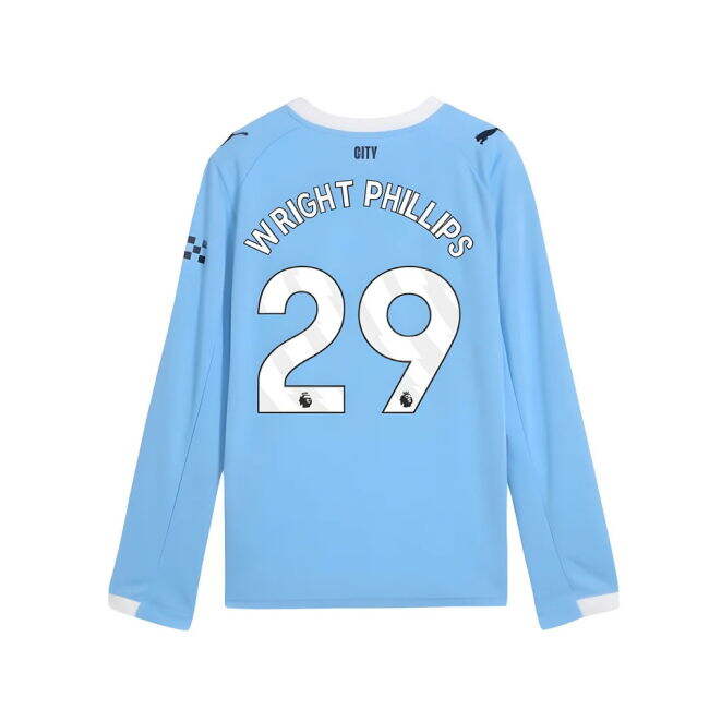 Official Licensed Man City Home Fan Shirt for Kids (Wright 29)