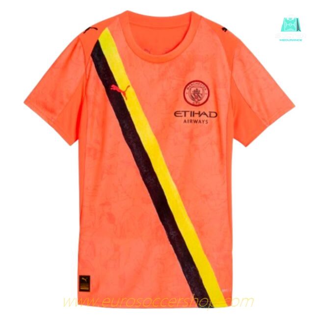 2025-2026 Manchester City CWC Goalkeeper Shirt (Neon Sun) - Womens (Trafford 1)