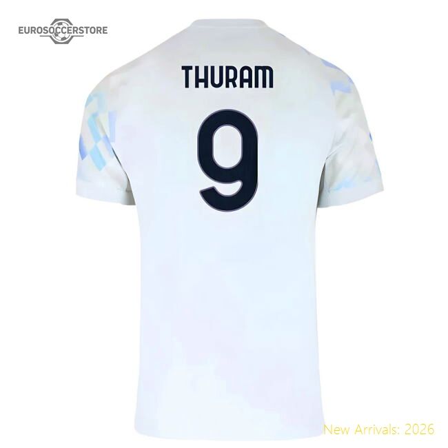 First-class 2025-2026 Inter Milan Away Shirt (thuram 9) - Affordable