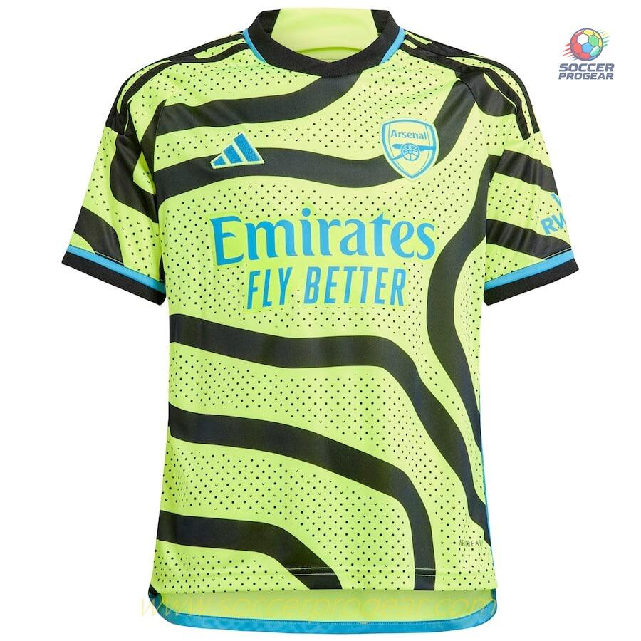 2023 2024 Arsenal Away Youth Kit Shirt