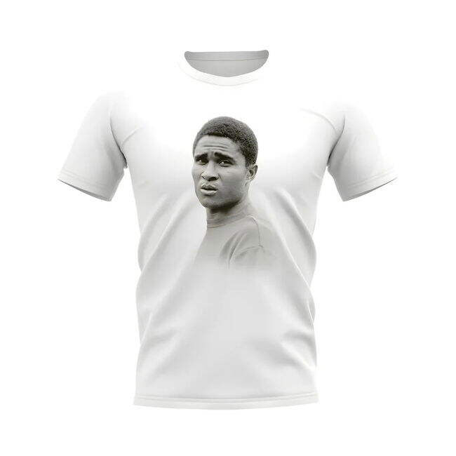 Eusebio Portugal Legend T-Shirt (White) Worldcup Euro Holland