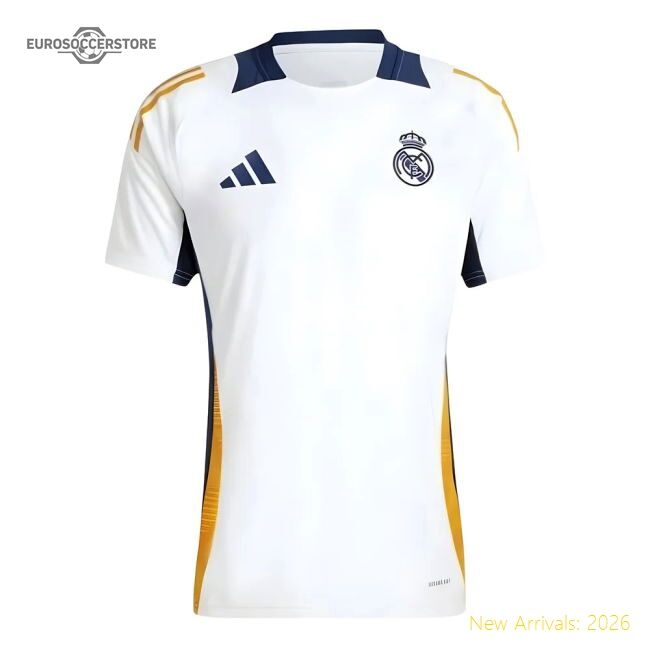 2024-2025 Real Madrid Training Top-tier Jersey Adidas Climacool