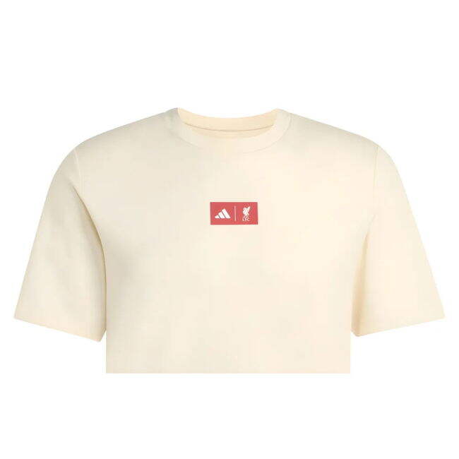 2025-2026 Liverpool Seasonal Graphic Tee (Ecru Tint)