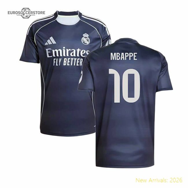 2025-2026 Real Madrid Away Jersey (mbappe 10) - Supporter Edition