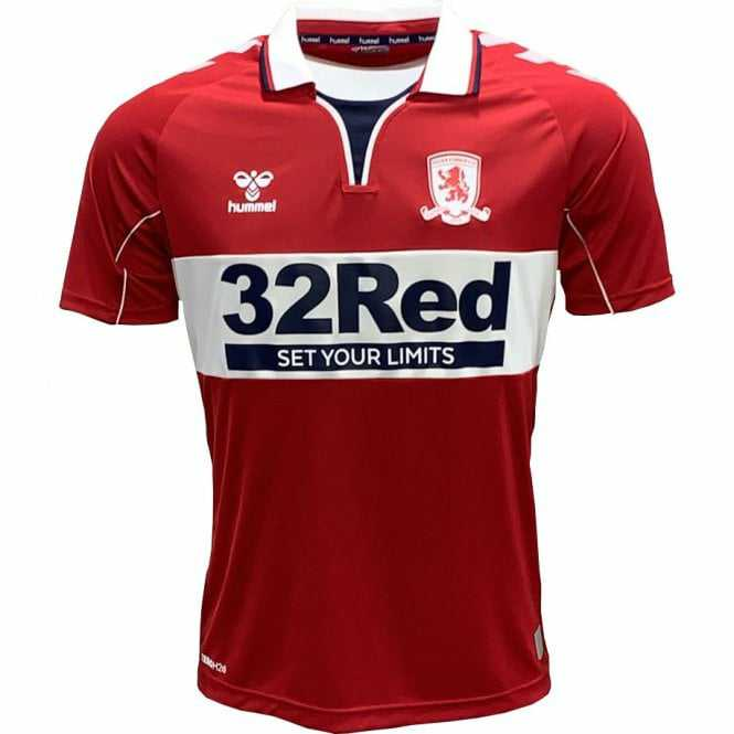 High Performance 20-21 Middlesbrough Home Red Soccer Jersey Shirt