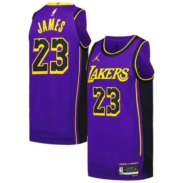 LeBron James LAL Superior Team Jersey - Team Colors - Licensed Product