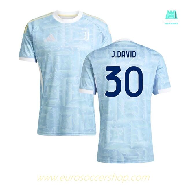 2025-2026 Juventus Away Shirt (J.David 30)