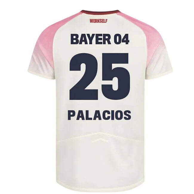 Professional Grade Football Bayer Leverkusen Away Shirt Kids Palac...