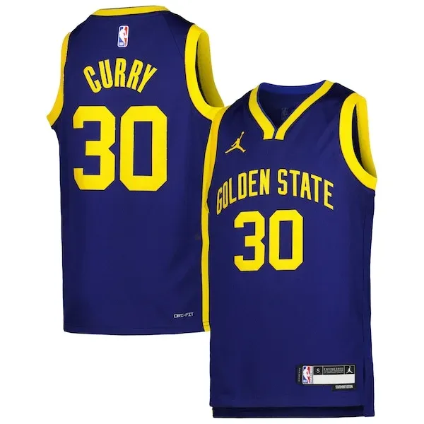 Stephen Curry GSW Swingman Jersey - fashionable Basketball - Blue
