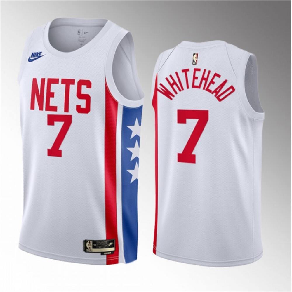 Classic 7 Brooklyn Nets White Jersey - Classic Edition - Game Day Essential