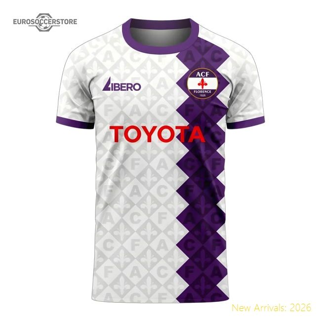 Trending Fiorentina 2024-2025 Away Concept Football Kit (Libero)