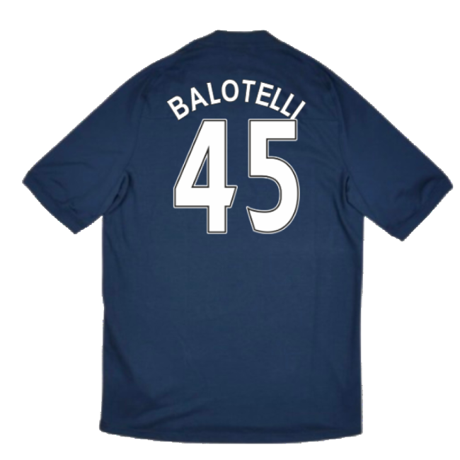 Manchester City 2010-11 Away Shirt ((Very Good) XL) (Balotelli 45) ...