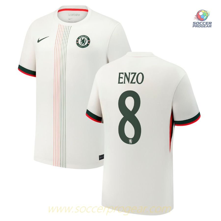 Chelsea Away Football Team Jersey 2025/26 Collection Enzo