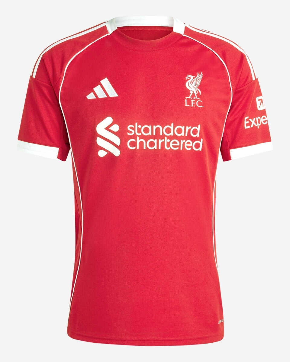 Liverpool Home Soccer Jersey 2025/26 - Retail's exclusive Pride collec