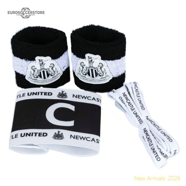 Premium Newcastle United Fc Accessories Set - Match Day Jersey