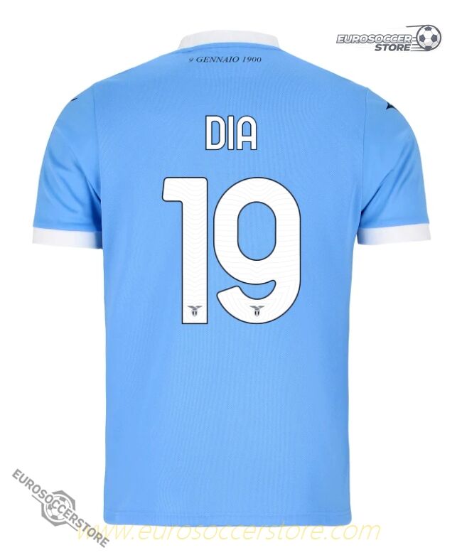 Lazio's 2025-26 Home DIA 19 Football Jersey