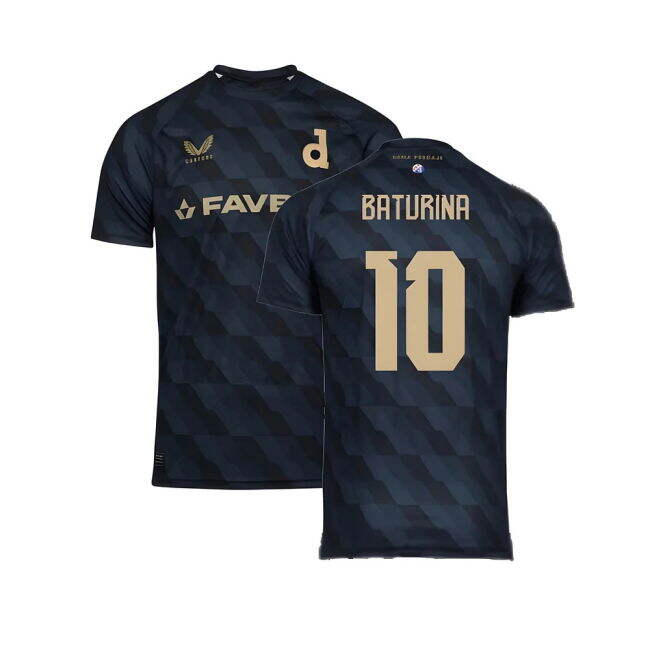 Authentic Design Football Club Baturina #10 Updated Design Die-hard...