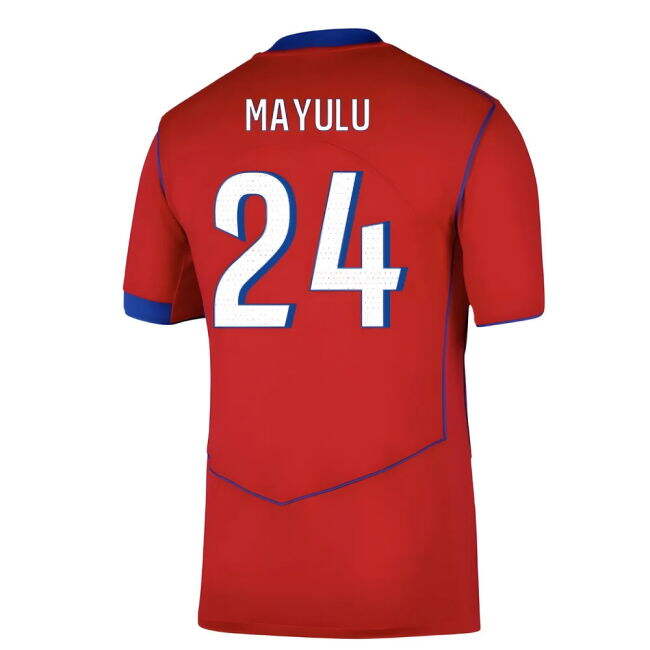 2025-2026 PSG Third Shirt (Mayulu 24)