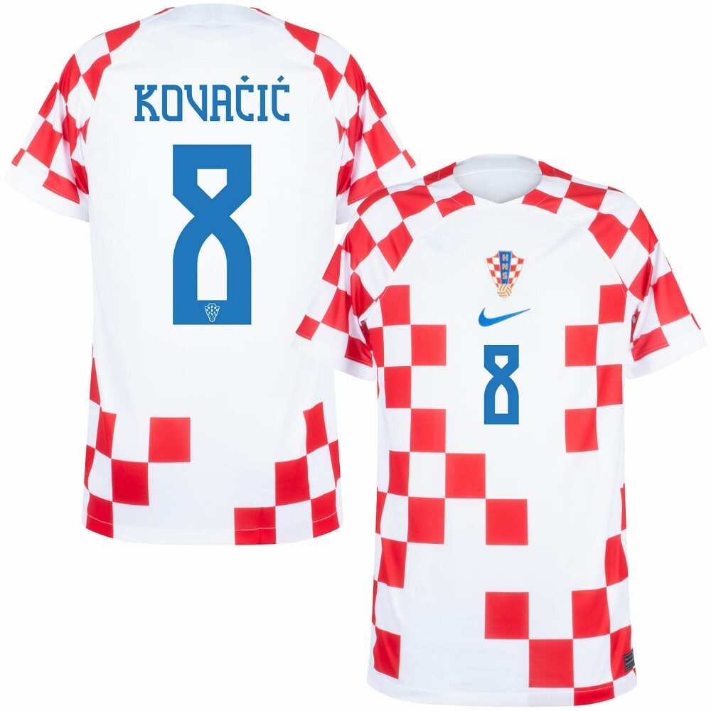 CROATIA HOME JERSEY WORLD CUP 2022 KOVACIC