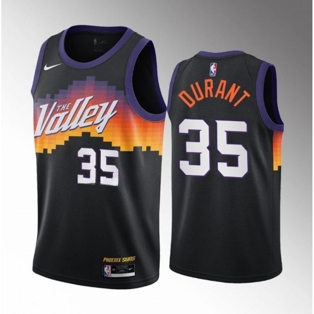 Game-Ready Men's Phoenix Suns #35 Kevin None Basketball Jersey