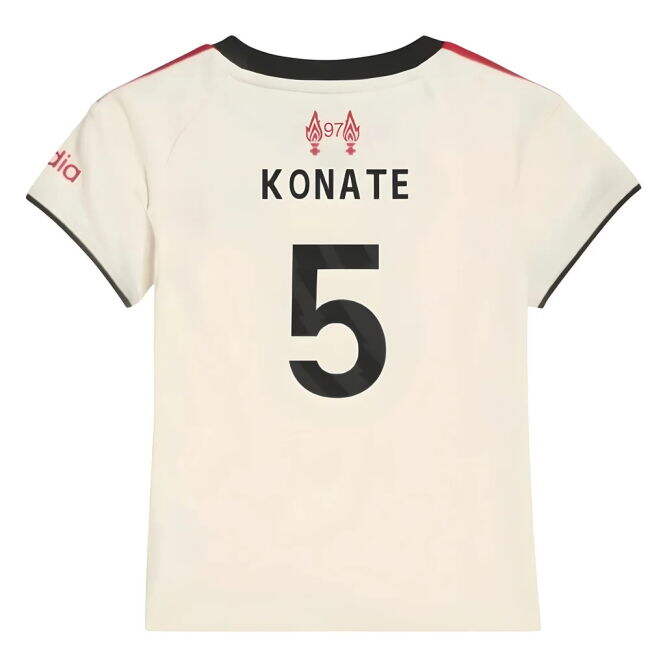 Official Exclusive 2025-2026 LIV Away EPL Shirt - Konate 5 Adults#539