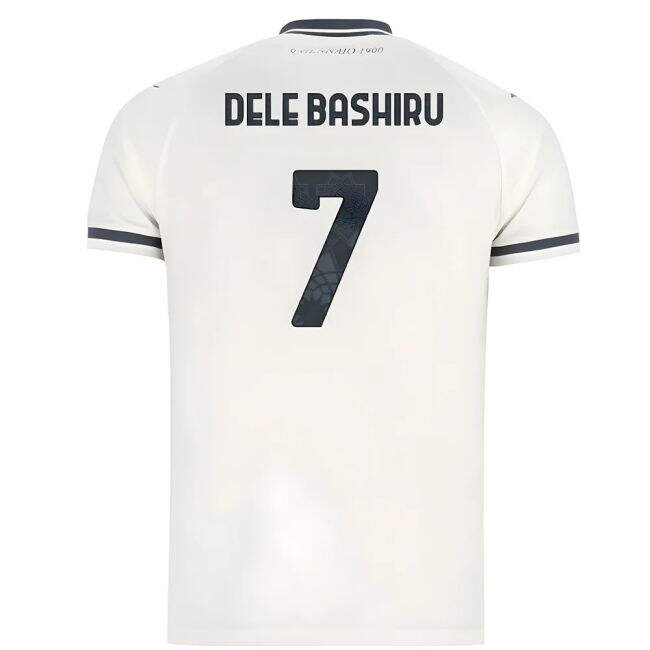 2025-2026 Lazio Away Shirt (Kids) (Dele Bashiru 7) UV Protection