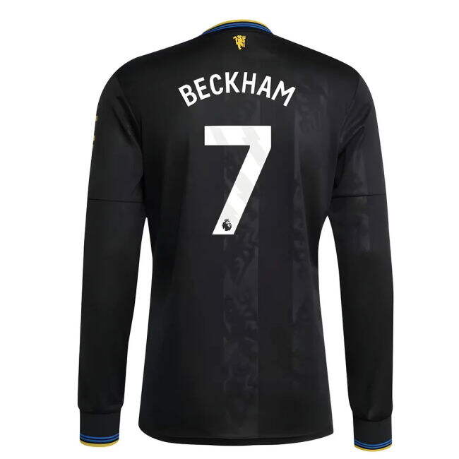 Budget-Friendly Man Utd Beckham 7 2025-2026 Man Utd Long Sleeve Thi...