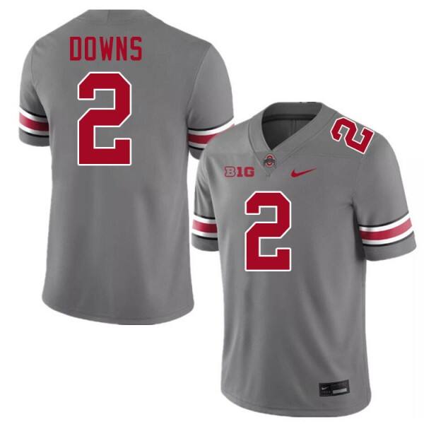 Men Ohio State Buckeyes #2 Caleb Downs Big Ten Jersey - Affordable