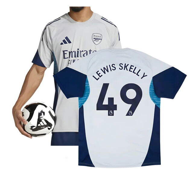 Lewis Skelly 49 Legacy 2025-2026 Arsenal Training Vintage Shirt