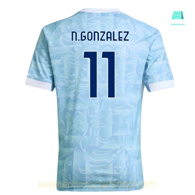 2025-2026 Juventus Away Shirt (Kids) (N.Gonzalez 11)