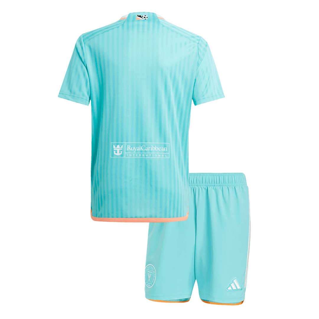 Kid's Inter Miami CF Third Away Soccer Jersey Kit(Jersey+Shorts) 2024A