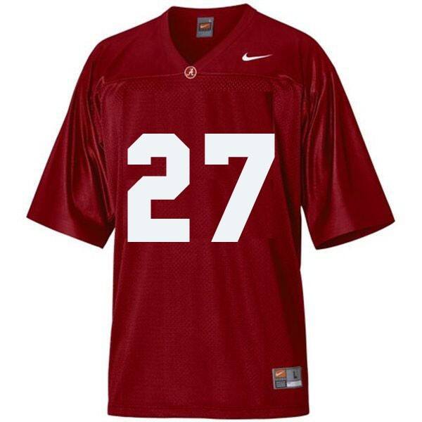 Men Alabama Crimson Tide #27 Derrick Henry Bama Football Jersey