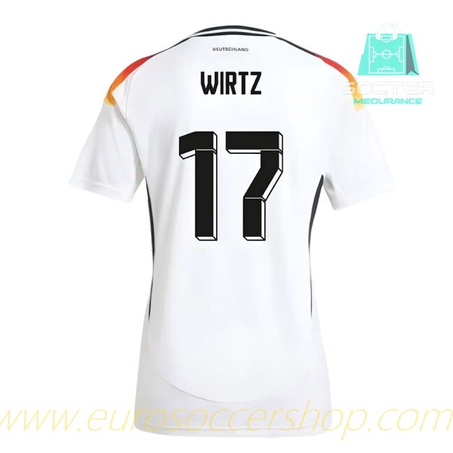 FIFA Approved 2024-2025 Season Die Mannschaft Home Jersey (Wirtz 17)
