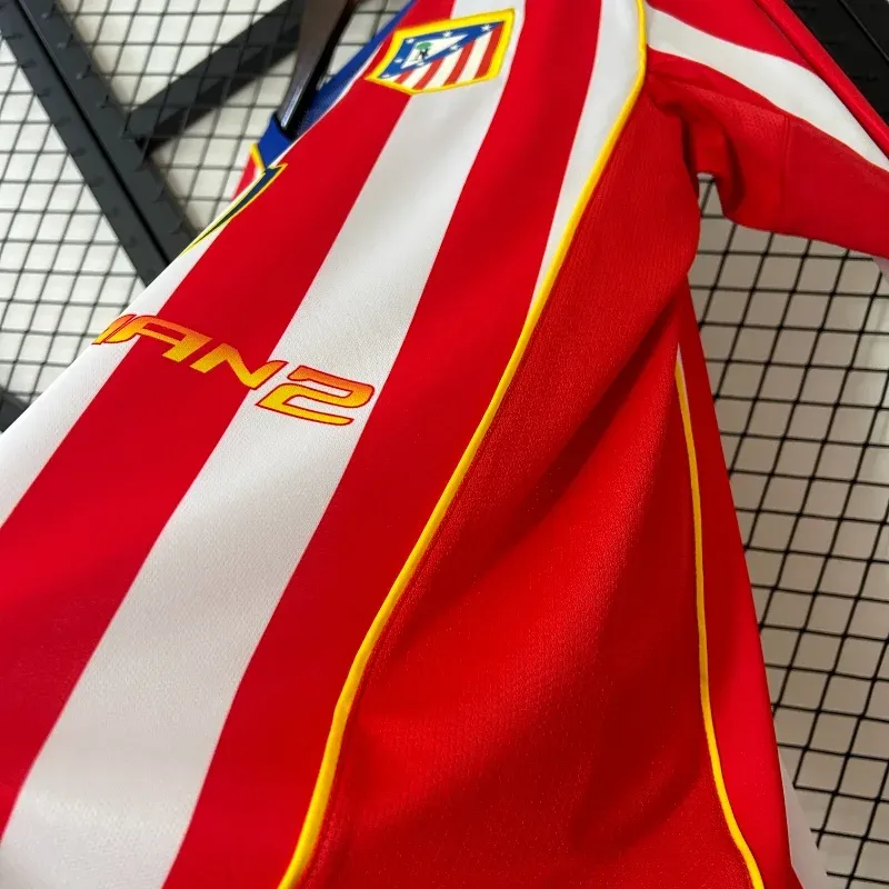2004-2005 Atletico Madrid Long Sleeve Jersey retro kit