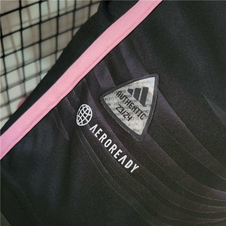 AUTHENTIC INTER MIAMI 2023 AWAY BLACK MATCH SHIRT - Official Replica