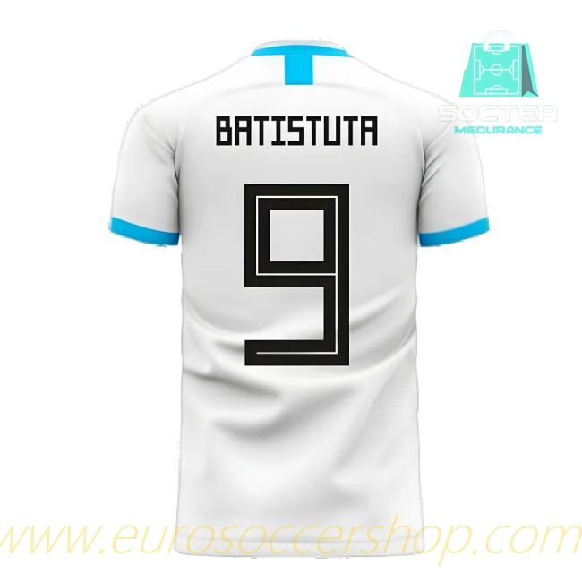 2025-26 Collection Argentina Home Kit Concept Edition (BATISTUTA 9)